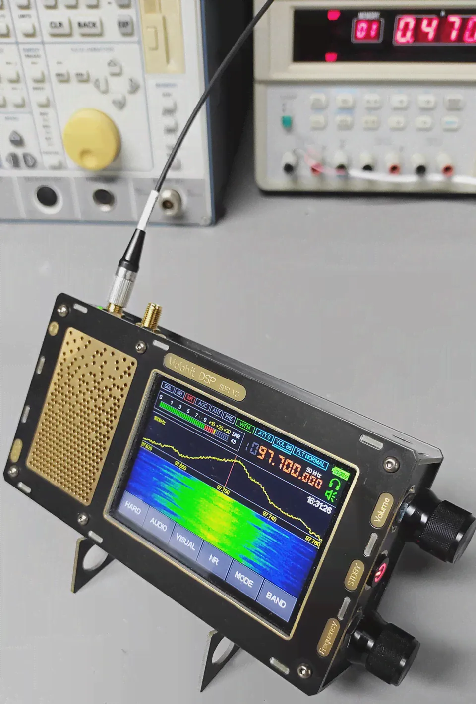 🛍 V3 новая улучшенная версия V1.10C 50 кгц-2 ГГц Malahit SDR ресивер радиоприемник DSP SDR с кодом и поддержкой двух антенн-2