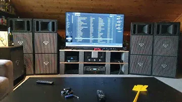 4 Cerwin-Vega! CVP2153 on Crown XTi-4002
