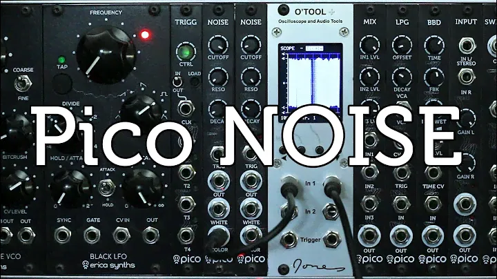 Erica Synths Pico NOISE sound demo