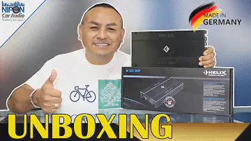 Unboxing Amplificador Helix M Six DSP Made in Germany.