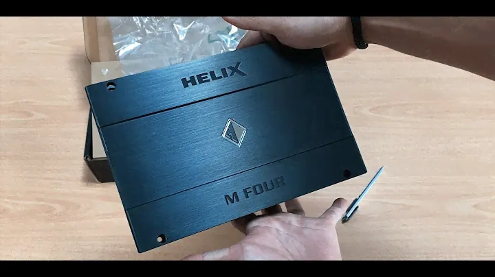 Amplificador HELIX M FOUR 4 canales (UNBOXING)