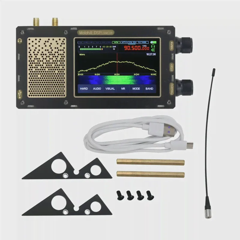 1 КОМПЛЕКТ DSP SDR V3 Коротковолновый радиоприемник Малахит-DSP1 SDR Приемник Радиоприемник ABS