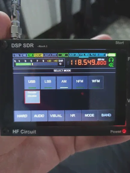 🛍 Wishcolor новый толстый 3,5 "50 кгц-2 ГГц Малахит DSP SDR приемник Malahit SDR коротковолновый радиоприемник прошивка 1.10c хороший звук