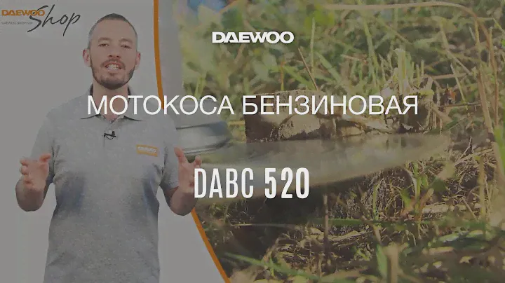 Триммер бензиновый Daewoo DABC 520 - обзор [Daewoo Power Products Russia]