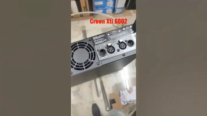 Crown Xti 6002 Amplifier Review #short